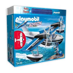 Playmobil Λαμπάδα City Action Αστυνομικό Υδροπλάνο 10625 4008789106254