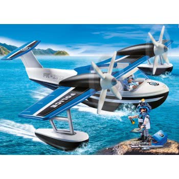 Playmobil Λαμπάδα City Action Αστυνομικό Υδροπλάνο 10625 4008789106254