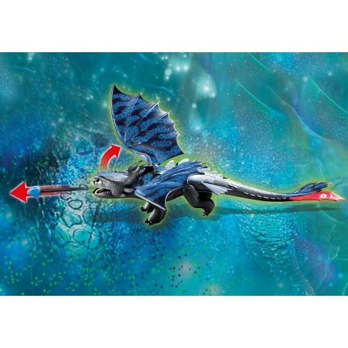 Playmobil Dragons Ο Φαφούτης Κι Ο Ψάρης Με Ένα Δρακούλη 70037 4008789700377