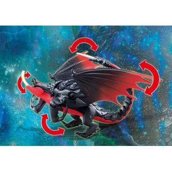 Playmobil Dragons Ο Θανατοδάγκανος Και Ο Γκρίμελ 70039 4008789700391