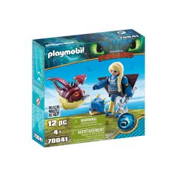Playmobil Dragons Astrid With Hobgobbler 70041 4008789700414