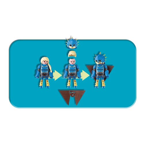 Playmobil Dragons Astrid With Hobgobbler 70041 4008789700414