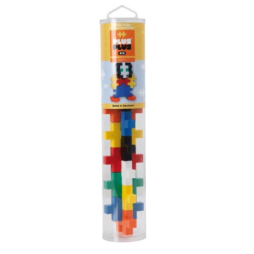 Plus-Plus Big Basic Tube 15 Pieces 3224 5710409200714