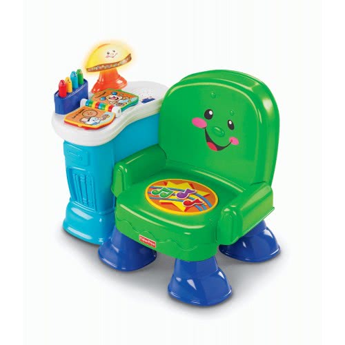 Mattel Laugh 'N' Learn Ηλεκτρονική Εκπαιδευτική Καρεκλίτσα L4893 027084501018