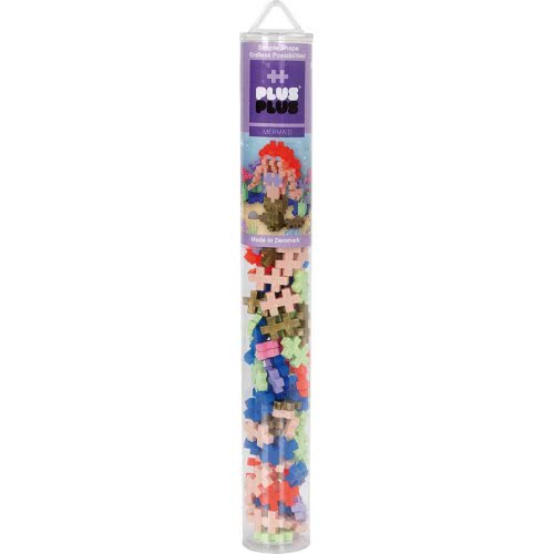 Plus-Plus Τουβλάκια Σε Σωλήνα Pastel Γοργόνα 100 Τεμ 4103 5710409103343