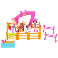 Mattel Polly Στάβλος Με Πόνυ X7175 746775160166