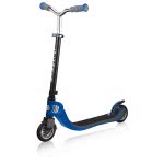 Globber Flow 125 Foldable Scooter - Black/Navy Blue 473-100 4897070183834
