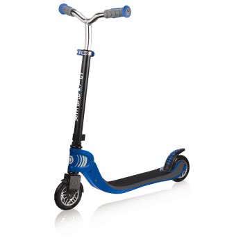 Globber Flow 125 Foldable Πατίνι - Black/Navy Blue 473-100 4897070183834