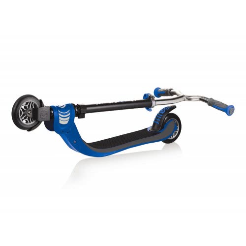 Globber Flow 125 Foldable Πατίνι - Black/Navy Blue 473-100 4897070183834