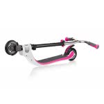 Globber Flow 125 Foldable Πατίνι - White/Pink 473-162 4897070183896