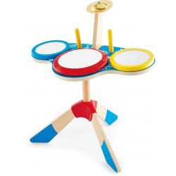 Hape Rock And Rhythm Band - Drum And Cymbal Set E0613 6943478025486