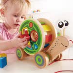 Hape Walk-A-Long Snail E0349 6943478008816