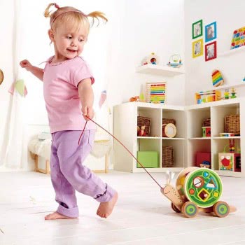 Hape Walk-A-Long Snail E0349 6943478008816