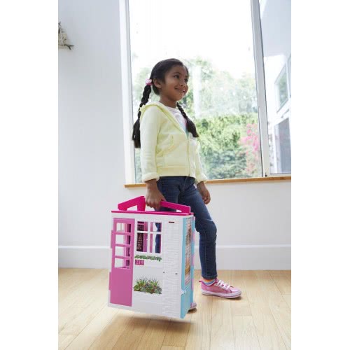 Mattel Barbie Νέο Σπιτάκι - Βαλιτσάκι FXG54 887961690798