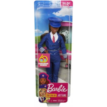 Mattel Barbie 60 Χρόνια Καριέρα - Πιλότος GFX25 887961772036