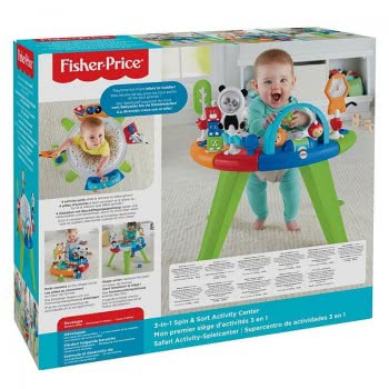 Mattel Παιχνιδιάρικο Κέντρο Δραστηριοτήτων 3 Σε 1 GGC60 887961775198
