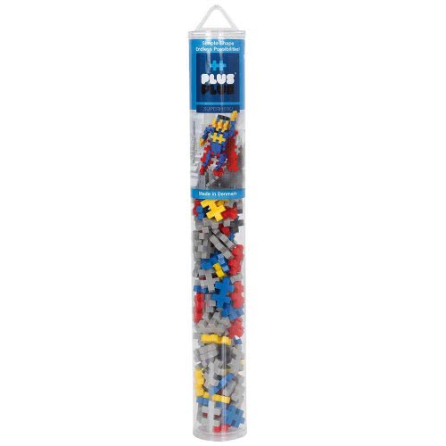 Plus-Plus Τουβλάκια Σε Σωλήνα Basic Super Hero 100 Τεμ 4106 5710409103374