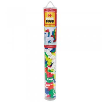 Plus-Plus Τουβλάκια Σε Σωλήνα Neon Μονόκερος 100 Τεμ. 4109 5710409103541