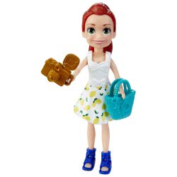 Mattel Polly Pocket Doll With Clothes Bon Voyage! Fashion Haul GDM01 / GFT91 887961769692