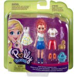 Mattel Polly Pocket Κούκλα Με Ρούχα Bon Voyage! Fashion Haul GDM01 / GFT91 887961769692