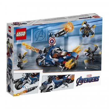 LEGO Marvel Super Heroes Captain America: Outriders Attack 76123 5702016369052