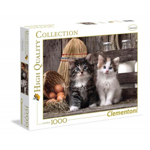 Clementoni Παζλ Quality Collection Χαριτωμένες Γατούλες 1000 Τμχ 1220-39340 8005125393404