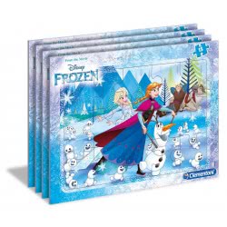 Clementoni Kids Puzzle In Frame Super Color Frozen 15 Pcs 1200-22226 8005125222261