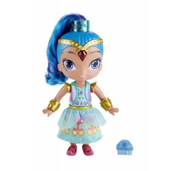 Mattel Shimmer And Shine Τζίνι - Μαγική Μεταμφίεση Wish And Twirl Shine Κούκλα FVM95 / FVM97 887961663594
