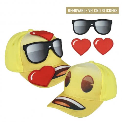 Cerda Hat 3D Emoji With Removable Velcro Stickers 2200002886 8427934183647