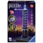 Ravensburger 3D Παζλ Night Edition 216 Τμχ Ταϊπέι 101 11149 4005556111497