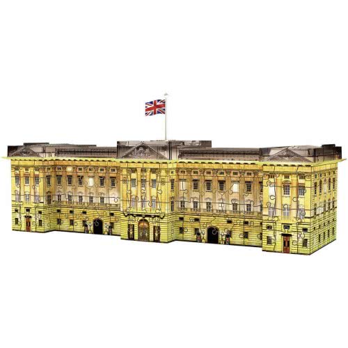 Ravensburger 3D Παζλ Night Edition 216 Τεμ. Παλάτι Του Μπάκιγχαμ 12529 4005556125296