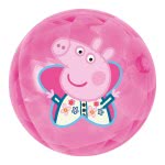 John Light Up Ball 100Mm Πέππα Το Γουρουνάκι - 2 Σχέδια 52146 4006149521464