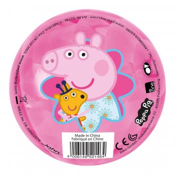 John Light Up Ball 100Mm Peppa Pig - 2 Designs 52146 4006149521464