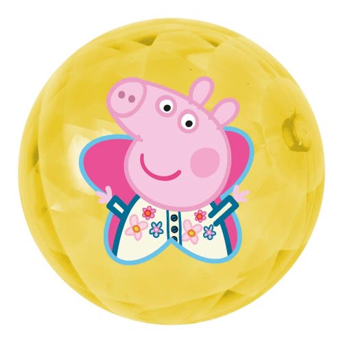 John Light Up Ball 100Mm Πέππα Το Γουρουνάκι - 2 Σχέδια 52146 4006149521464
