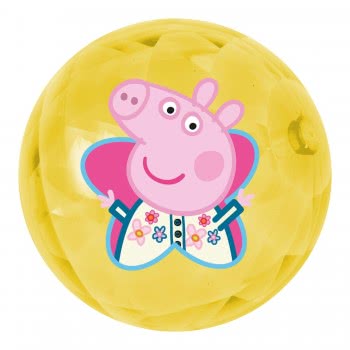 John Light Up Ball 100Mm Πέππα Το Γουρουνάκι - 2 Σχέδια 52146 4006149521464