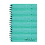 Diakakis imports Spiral Notebook 4 Subjects 128 Sheets - 3 Designs 000579453 5205698405624
