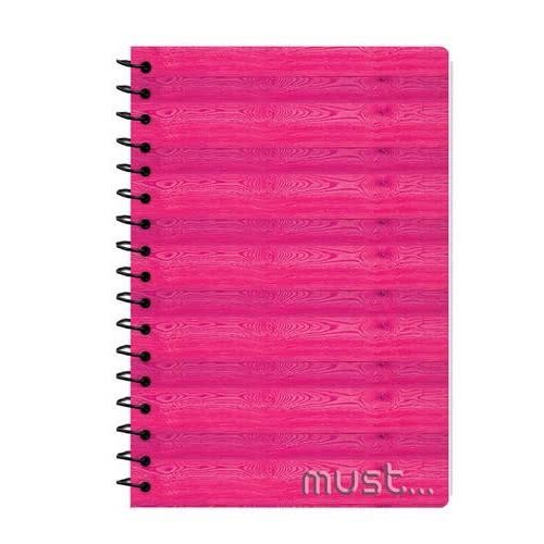 Diakakis imports Spiral Notebook 4 Subjects 128 Sheets - 3 Designs 000579453 5205698405624