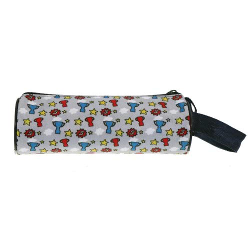 Diakakis imports Pencil Case Oval 20X6.5 Cm - 4 Designs 000579561 5205698423123