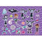 Diakakis imports Vampirina Painting Block 40 Sheets With Stencil - 2 Designs 000562349 5205698447761