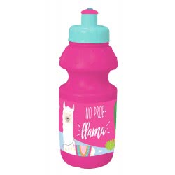 Diakakis imports No Prob Llama Water Canteen 350 Ml - Pink 000579660 5205698437830