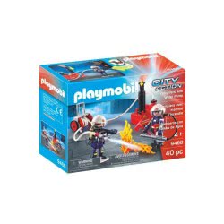 Playmobil Πυροσβέστες Με Αντλία Νερού 9468 4008789094681
