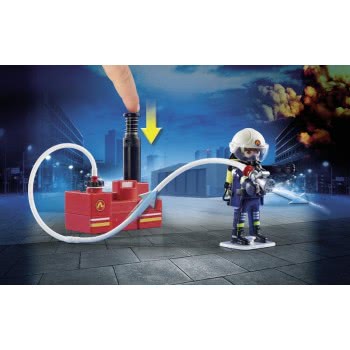 Playmobil Πυροσβέστες Με Αντλία Νερού 9468 4008789094681