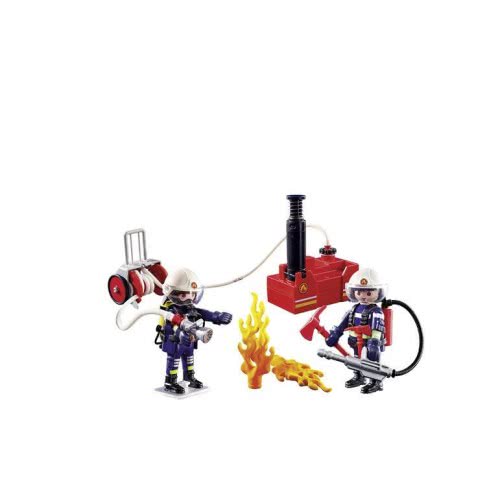 Playmobil Πυροσβέστες Με Αντλία Νερού 9468 4008789094681
