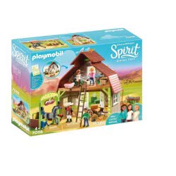 Playmobil Spirit Riding Free Aχυρώνας Με Τη Λάκυ, Την Πρου Και Την Άμπιγκεϊλ 70118 4008789701183