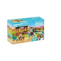 Playmobil Spirit Riding Free Στίβος Ιππασίας Με Τη Λάκυ Και Τον Χαβιέρ 70119 4008789701190