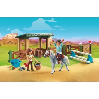 Playmobil Spirit Riding Free Στίβος Ιππασίας Με Τη Λάκυ Και Τον Χαβιέρ 70119 4008789701190