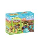 Playmobil Spirit Riding Free Snips And Senor Carrots With Horse Stall 70120 4008789701206