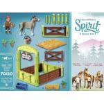 Playmobil Spirit Riding Free Snips And Senor Carrots With Horse Stall 70120 4008789701206