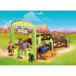 Playmobil Spirit Riding Free Snips And Senor Carrots With Horse Stall 70120 4008789701206
