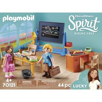 Playmobil Spirit Riding Free Miss Flores Classroom 70121 4008789701213
